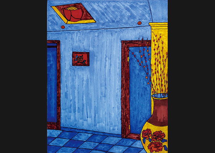 我的家4 彩色水笔综合 21x27CM 2015 (3)
